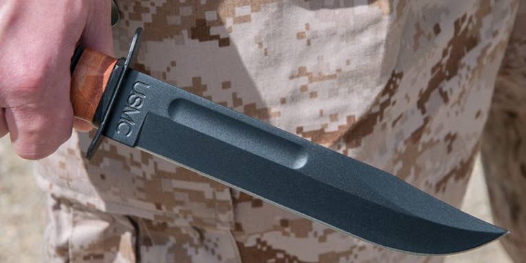 Score an iconic Ka-Bar Marine Corps fighting knife for an early Black Friday discount