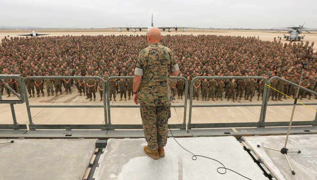 The Marine Corps wants junior Marines to have a say in who their leaders are