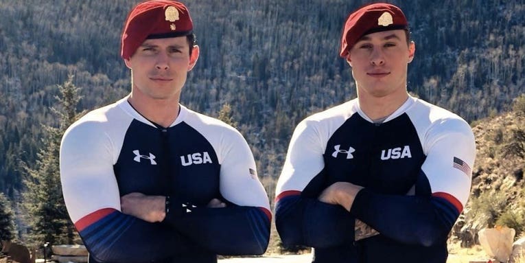 Two of the Air Force’s elite commandos are trying to earn a spot in the 2022 Olympics