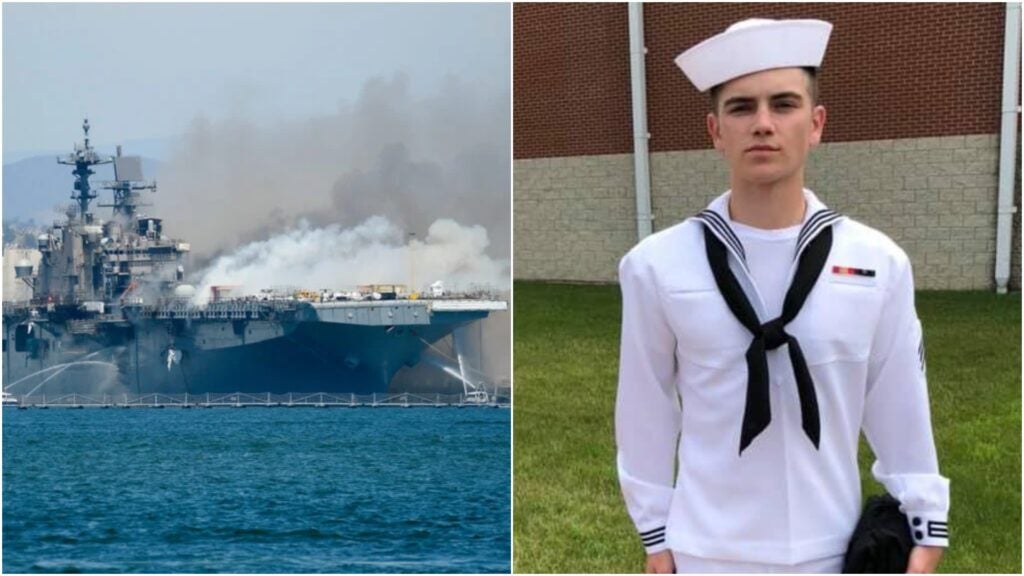 Navy has little direct evidence tying sailor to fire that destroyed $1.4 billion warship
