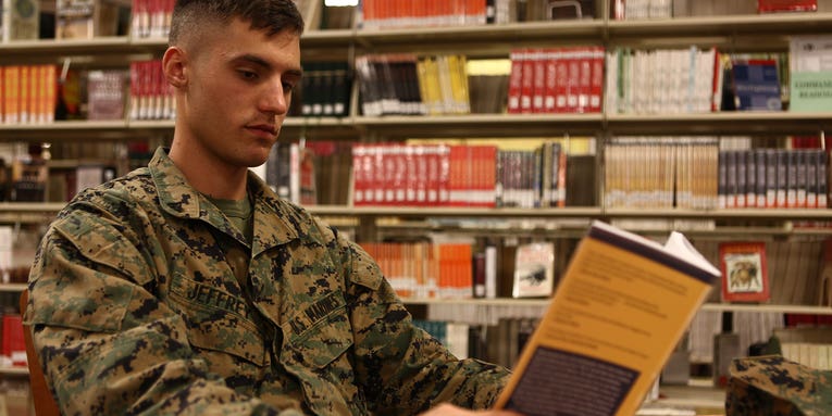 10 books for Marines who want to learn how to read good
