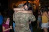 Soldiers assigned to 2nd Battalion, 35th Infantry Regiment, 3rd Infantry Brigade Combat Team, 25th Infantry Division return home to Schofield Barracks, Hawaii and reunite with family and friends after an off-island training exercise on Jan. 31, 2021. (U.S. Army photo by Staff Sgt. Alan Brutus)