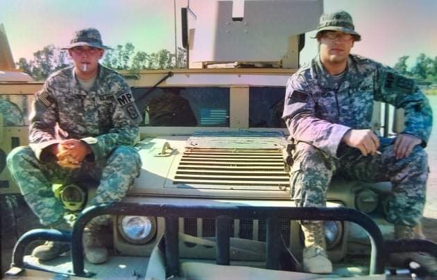 They served together every day in Iraq for 15 months. 14 years later, the doorbell rang