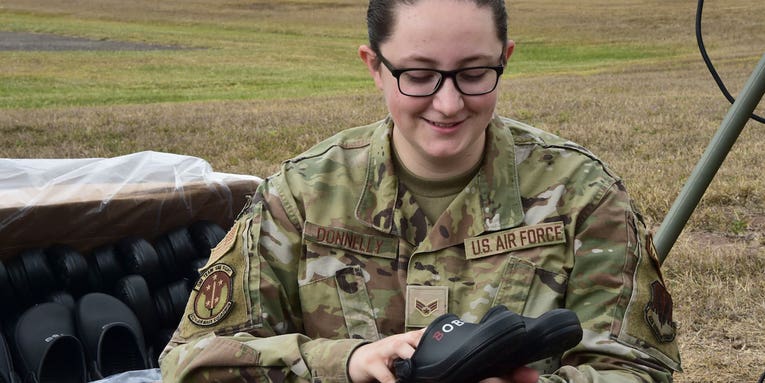 Forget Santa, this enlisted airman just gifted 1,300 pairs of shoes to Honduran kids in need