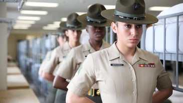 marine recruit training parris island, south carolina