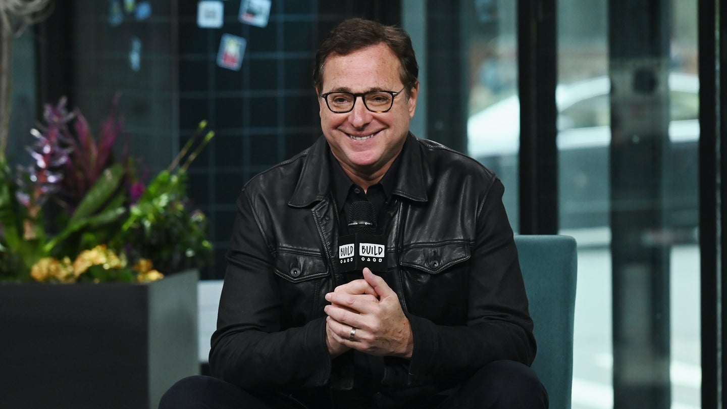 Bob Saget attends the Build Series to discuss "Benjamin" at Build Studio on April 23, 2019 in New York City. (Photo by Nicholas Hunt/Getty Images)