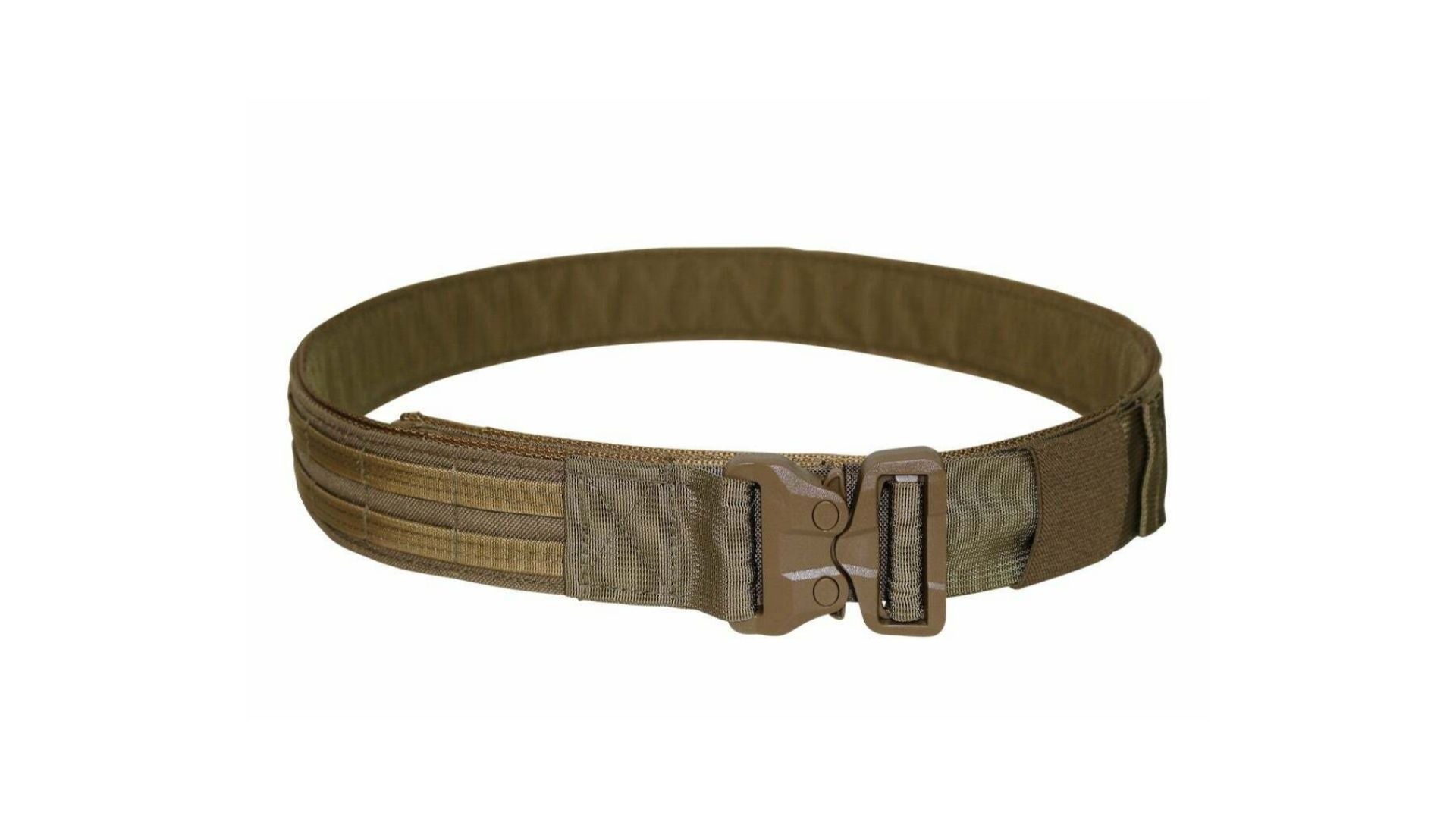 QX Mens Riggers Tactical Belt Military Style Nylon Webbing Outdoor Security Combat Belt for Military Training