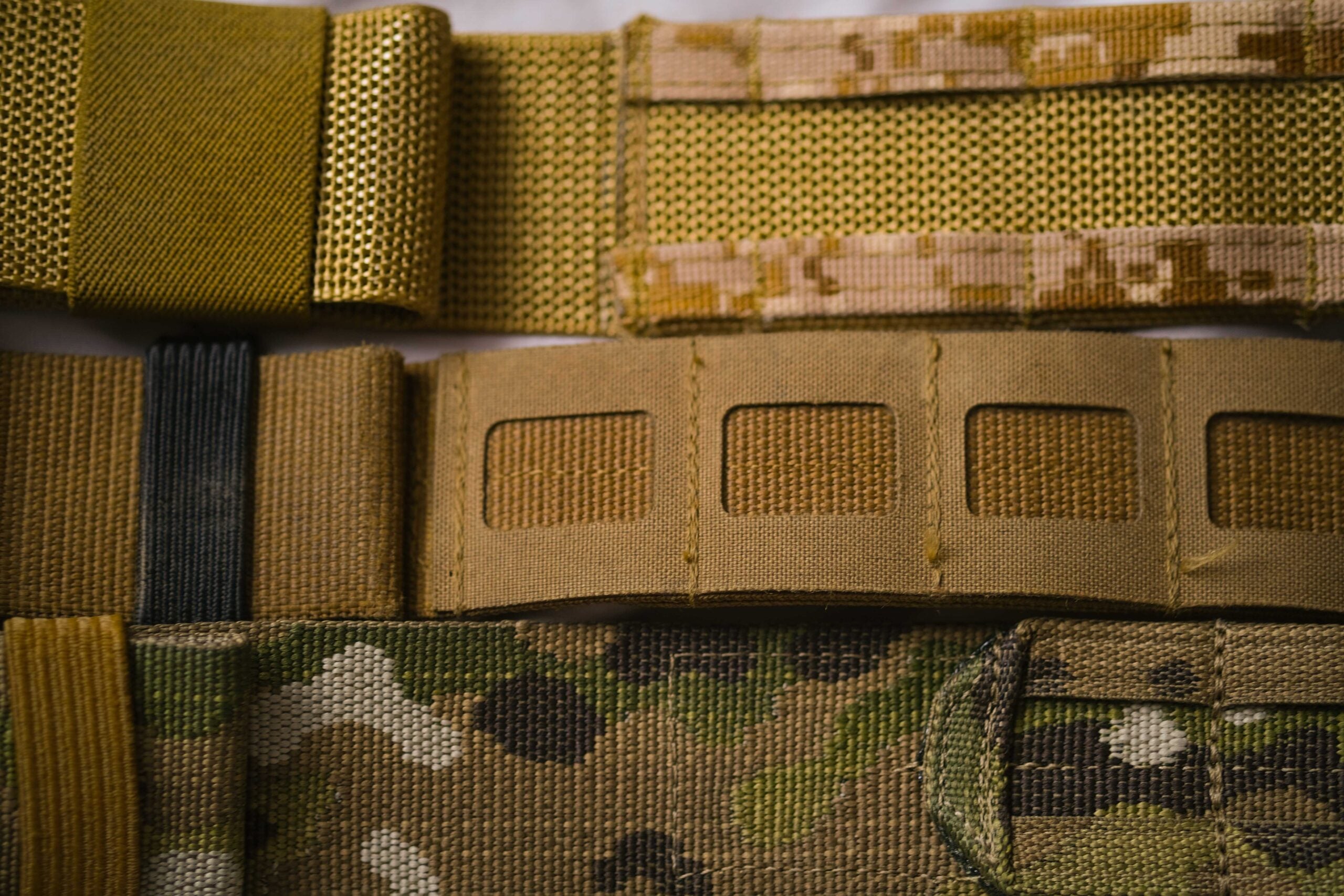 Tactical Molle Waist Belt Military Padded Patrol Belt Combat Battle Web  Belts
