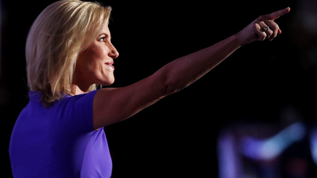 Fox News’ Laura Ingraham appears delighted that Gen. Mark Milley has COVID-19
