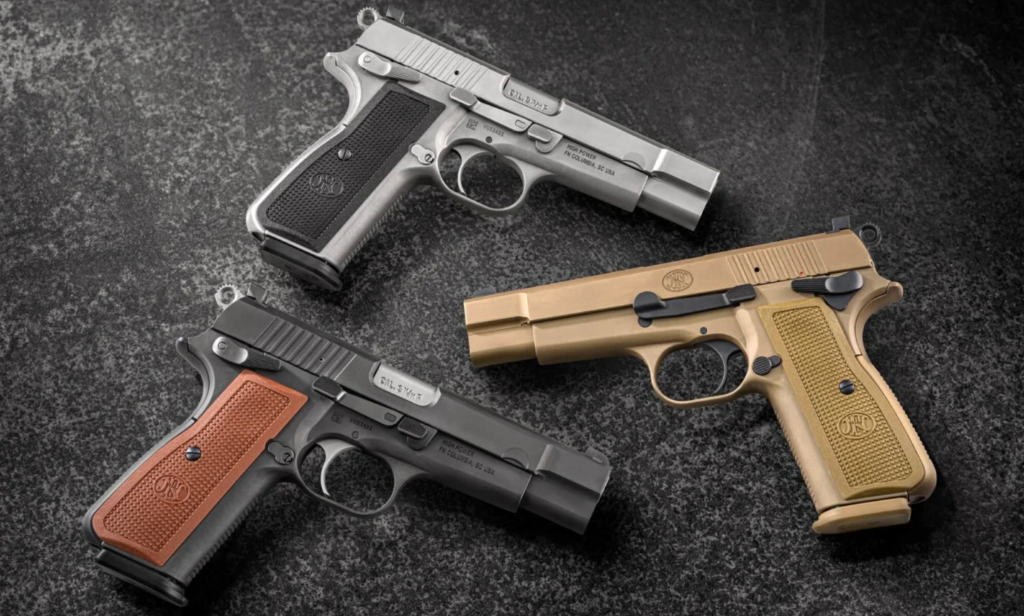 Fabrique Nationale's new 'High Power' iterations of the classic Hi-Power pistol