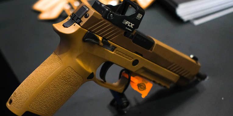 EoTech has its sights set on becoming the Army’s next pistol red dot
