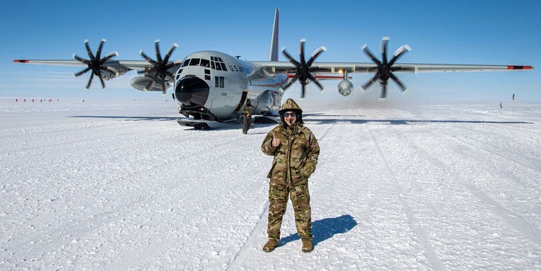 Inside the intense training airmen go through to fly the largest ski-plane in the world