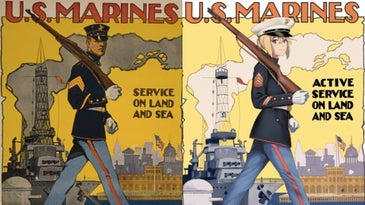 A Marine’s anime-style recruitment posters are going viral