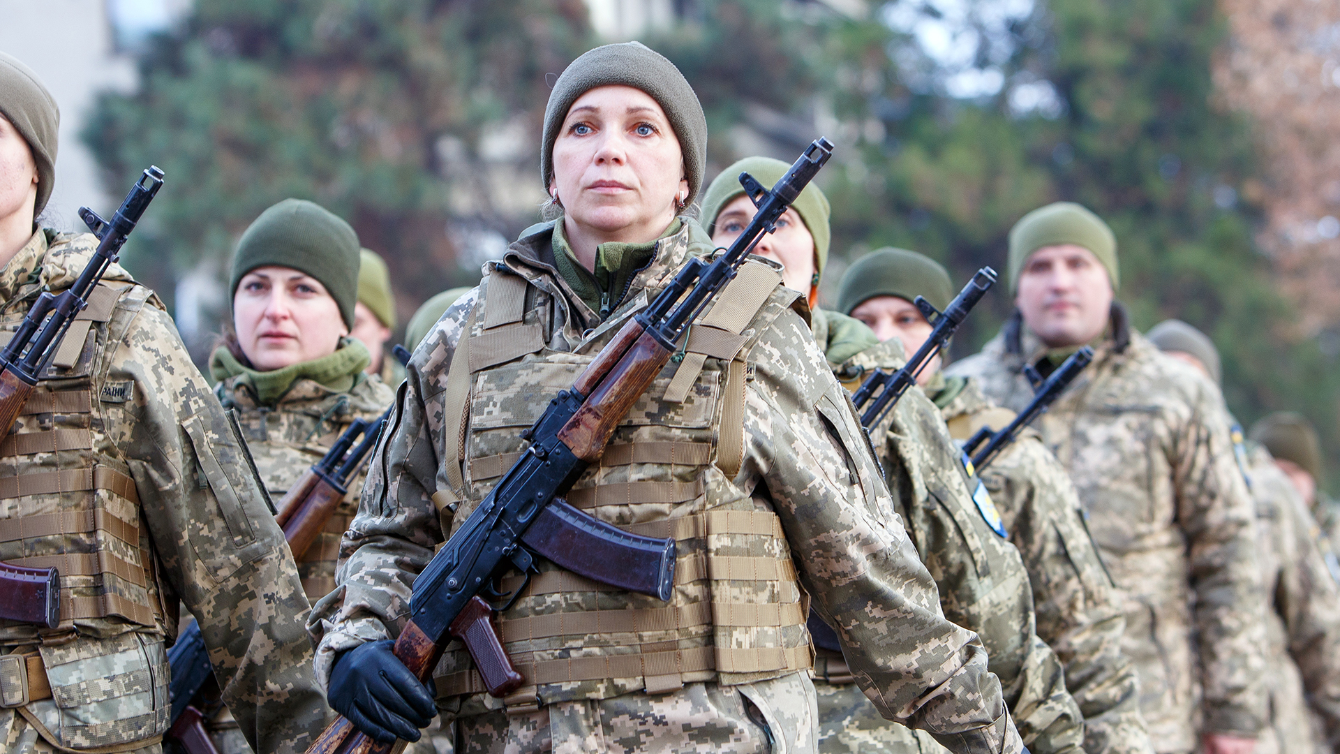 How Ukrainian Women Are Showing Up In The Fight Against Russia