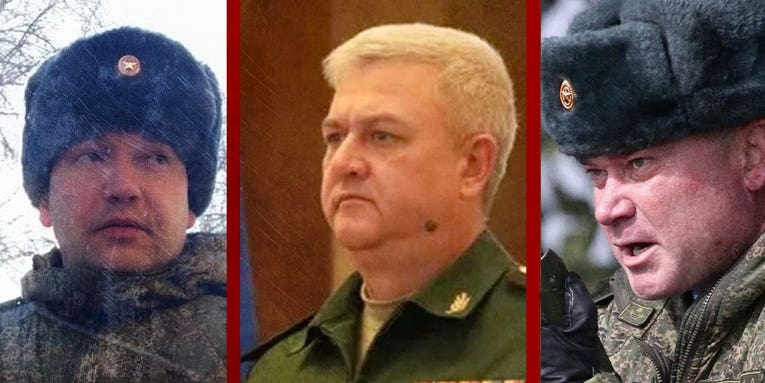 3 Russian generals reportedly killed in Ukraine in less than two weeks