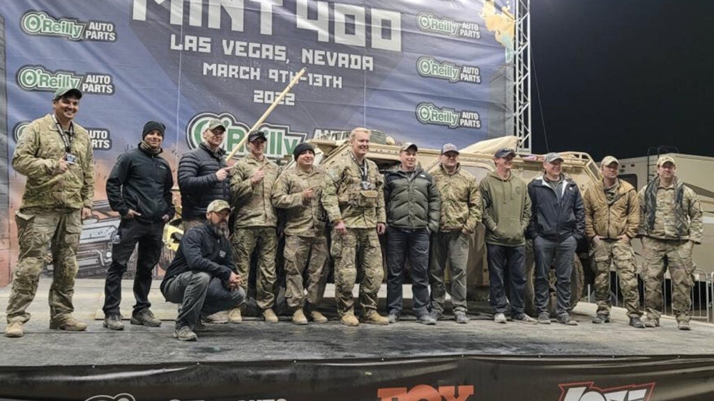 Army Special Forces team takes part in legendary race through the Nevada desert