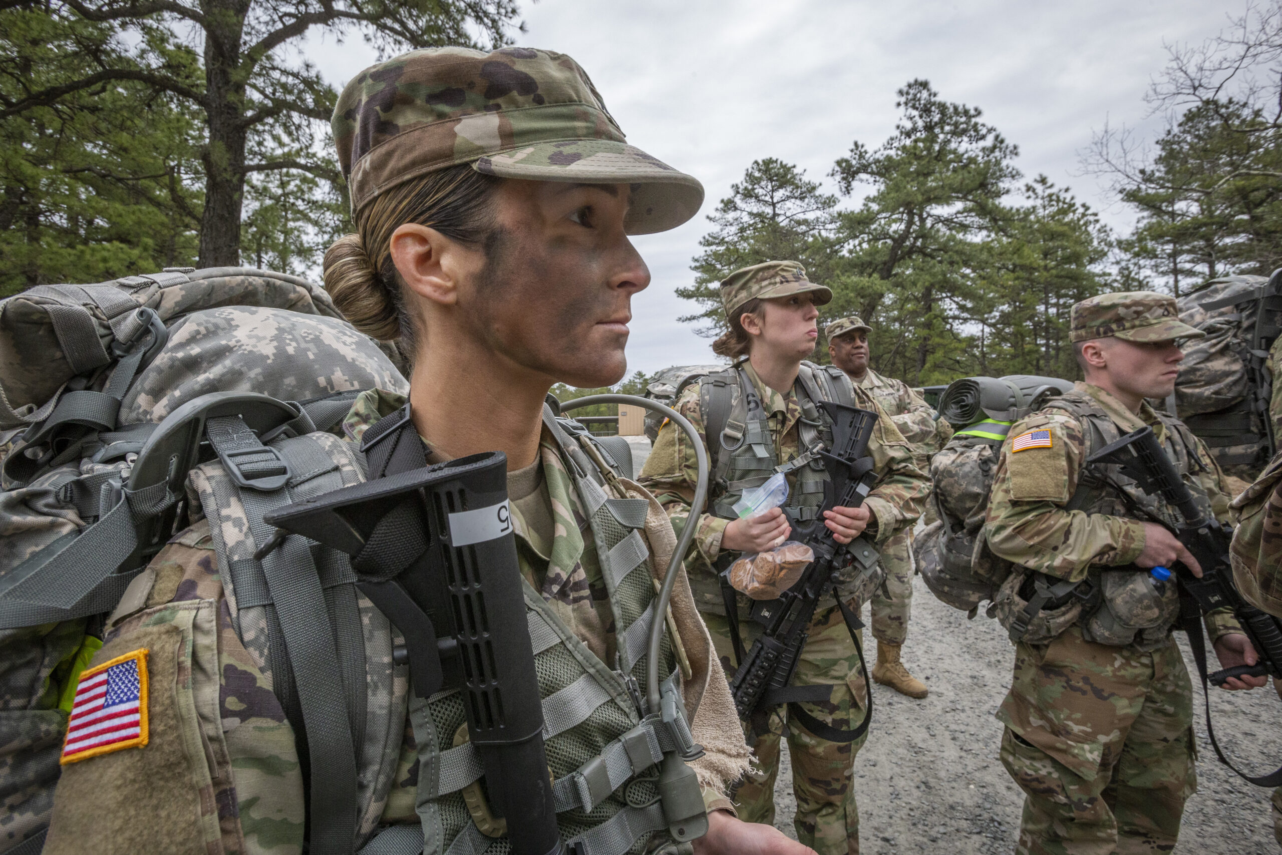 Carrying the weight: The undue burdens that female troops endure every day