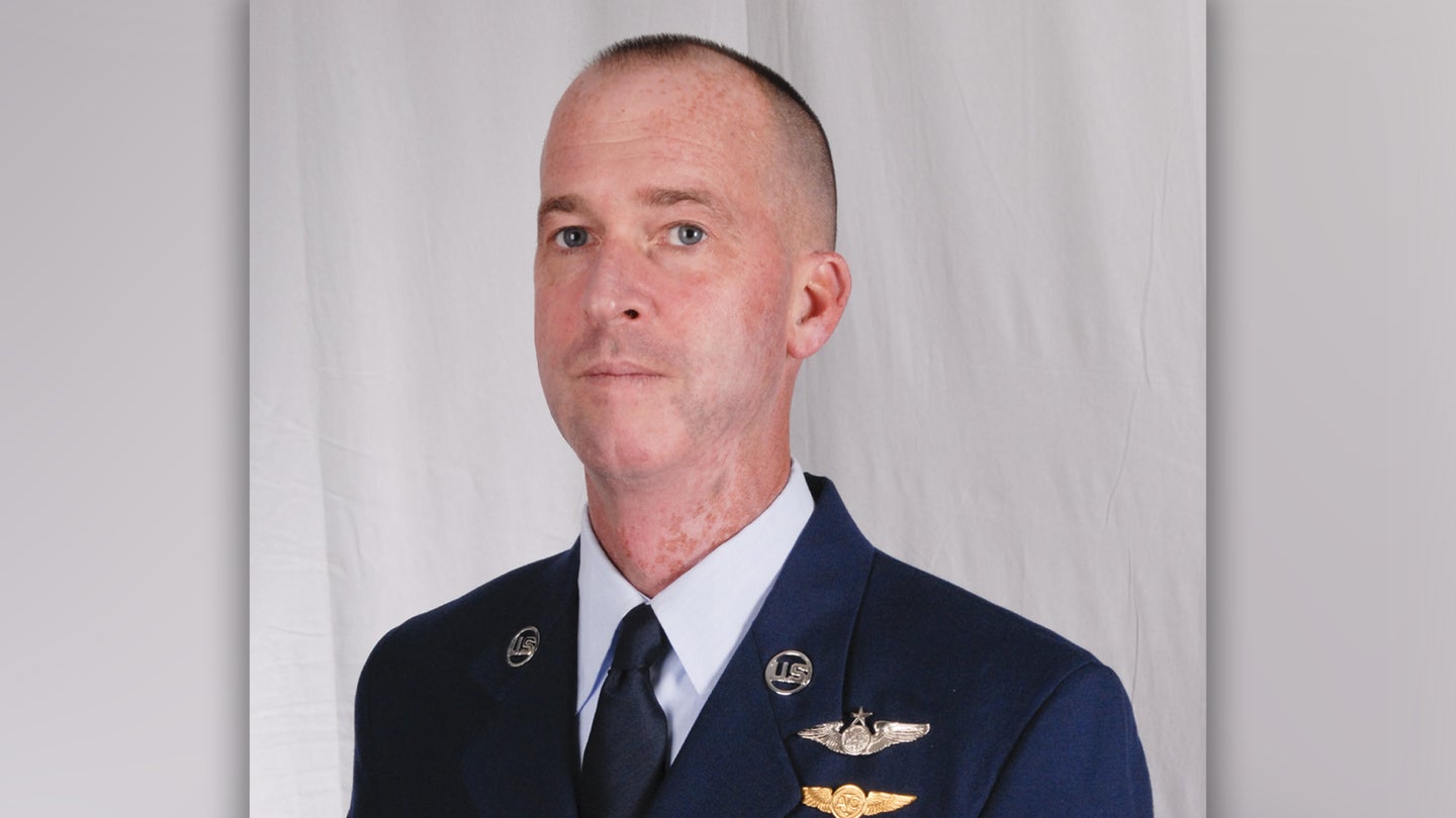 A 2012 photo of then-Master Sgt. Jamie D Kohr. (U.S. Air Force/Staff Sgt. Nathan Bright)