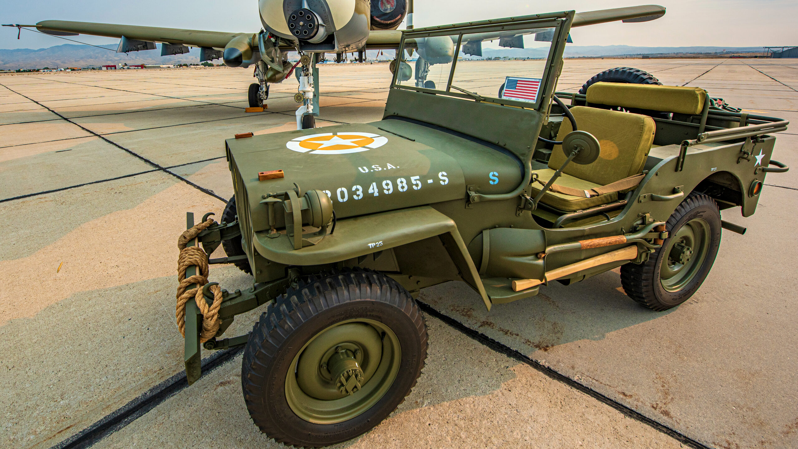 This World War II era Willys Jeep could be yours. Here's how