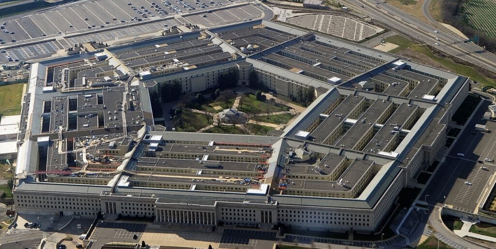 This picture taken December 26, 2011 shows the Pentagon building in Washington, DC. (Photo by AFP via Getty Images)