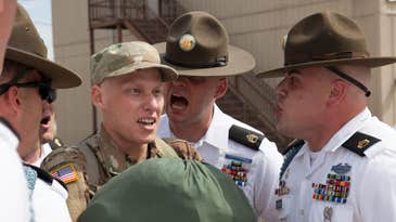 What happens at each US military boot camp?