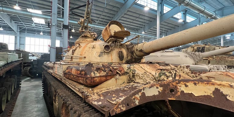 What this old Russian tank tells us about the invasion of Ukraine