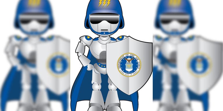 The Air Force is trusting the internet to name its ridiculous new cybersecurity mascot