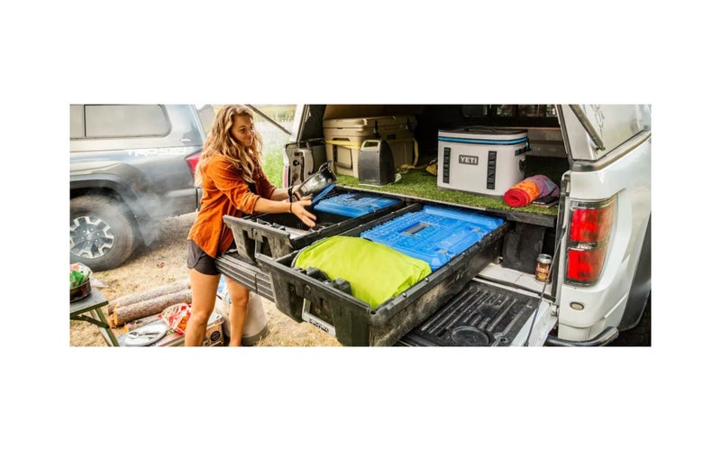 Decked Truck Bed Camping Storage System