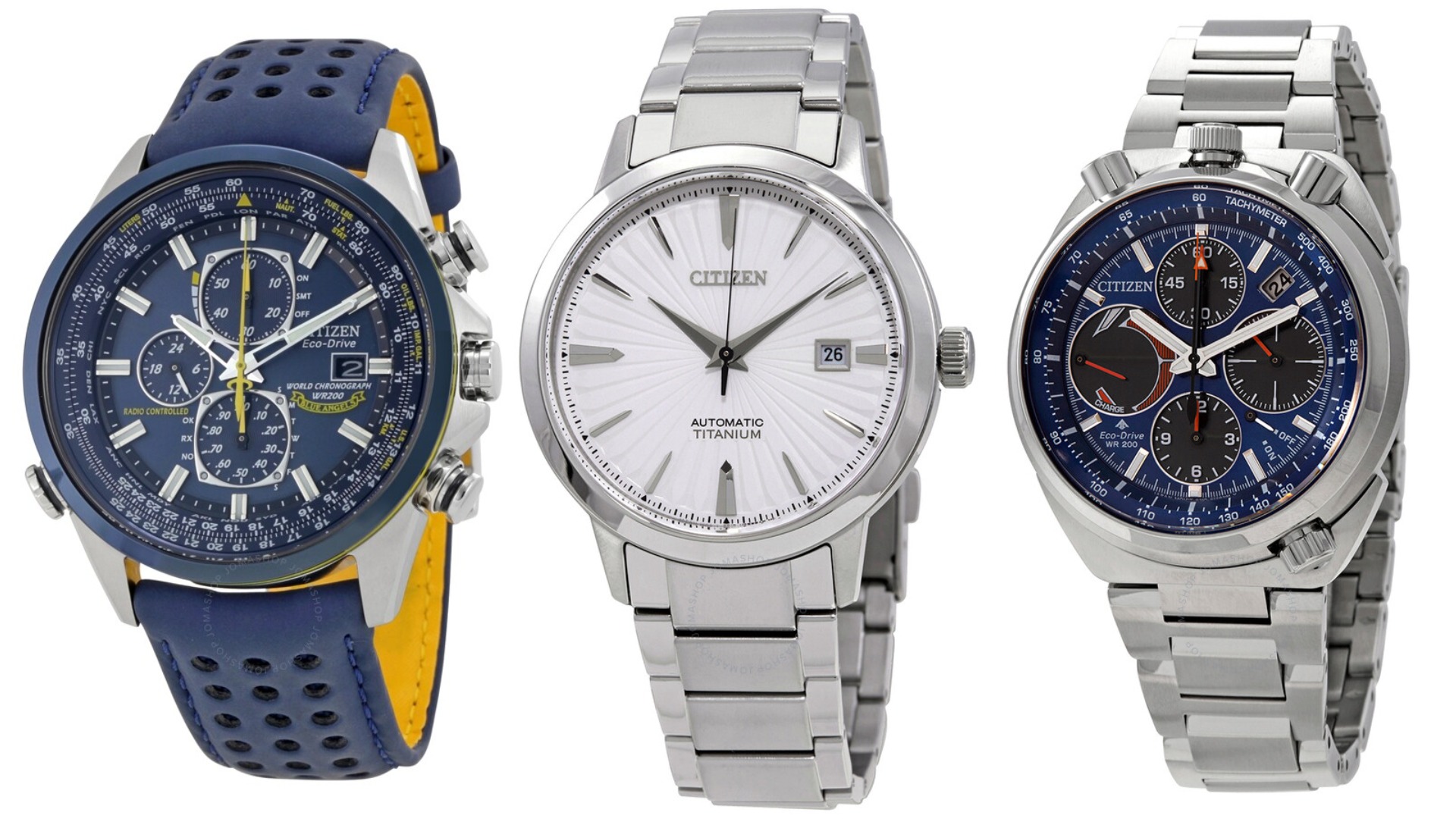 Citizen watches are on sale for 50% off at Jomashop's graduation sale