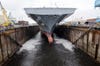The amphibious assault ship USS Kearsarge commenced a dry dock flooding operation at Norfolk Naval Shipyard. Kearsarge is undergoing a 10-month dry docked planned maintenance availability and is scheduled to go underway this fall.