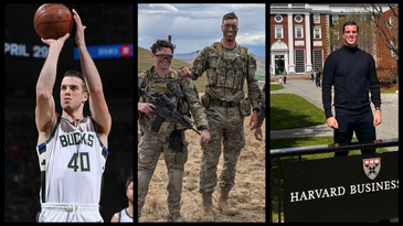 This pro basketball player turned Army Ranger is now going to Harvard