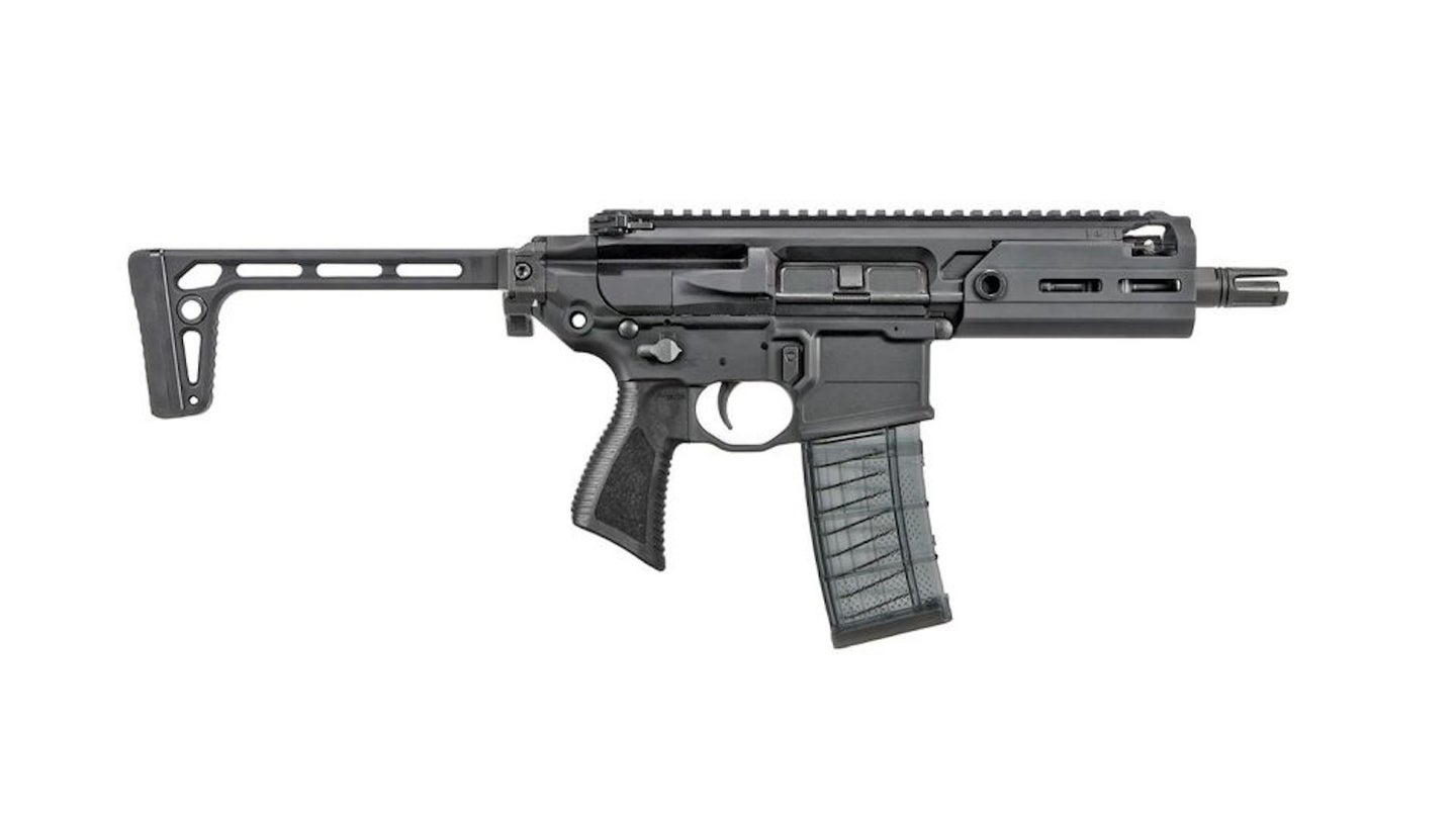 The Sig Sauer MCX Rattler, which will be the new personal defense weapon for SOCOM.