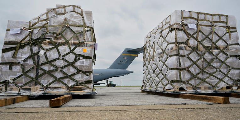 The Air Force just delivered enough baby formula for 500,000 bottles amid a nationwide shortage