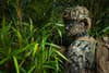 U.S. Marine Corps Lance Cpl. Austin White, a rifleman with 3d Battalion, 2d Marines, patrols during Counter Assault Exercise on Okinawa, Japan, May 11, 2022. During this force-on-force exercise, an infantry company with 3/2 rapidly deployed into the double-canopy jungles of the Northern Training Area to defend against an assault from another infantry company with 1st Battalion, 3d Marines. This exercise was designed to increase 3d Marine Division’s ability to seize and defend key maritime terrain, such as islands or coastal areas, and conduct Expeditionary Advanced Base Operations in the western Pacific. 3/2 is deployed under 4th Marines, 3d Marine Division as part of the Unit Deployment Program. (U.S. Marine Corps photo by Sgt. Micha Pierce)