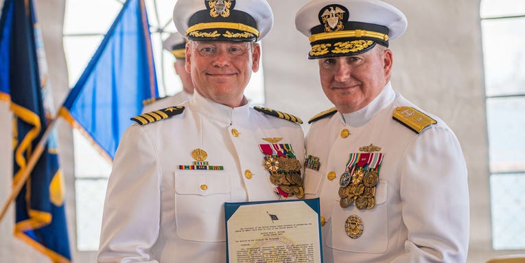 Navy commander who misled families into drinking poisoned water given award upon retirement