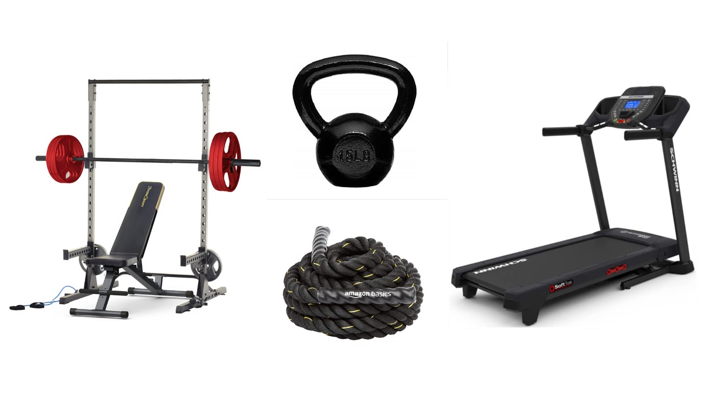 Fitness and exercise equipment.