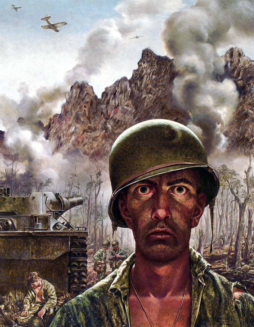 Art of war: How a few good illustrators capture the heroism of today’s Marines