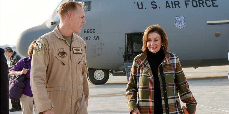 Nancy Pelosi may travel to Taiwan on a military plane, raising concerns about how China might react