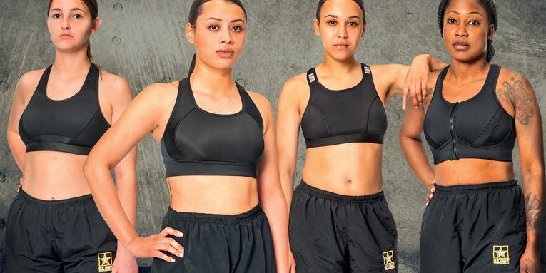 The Army is testing a tactical bra to give female soldiers more protection