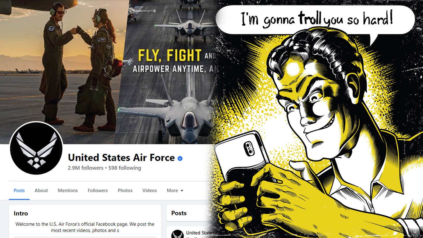 Air Force trolls