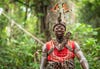 Moughenda Mikala is a 10th-generation Bwiti Shaman from the Missoko tribe in Gabon. Mikala says his people are healers and warriors, and Iboga is central to their way of life. Photo by Ethan E. Rocke