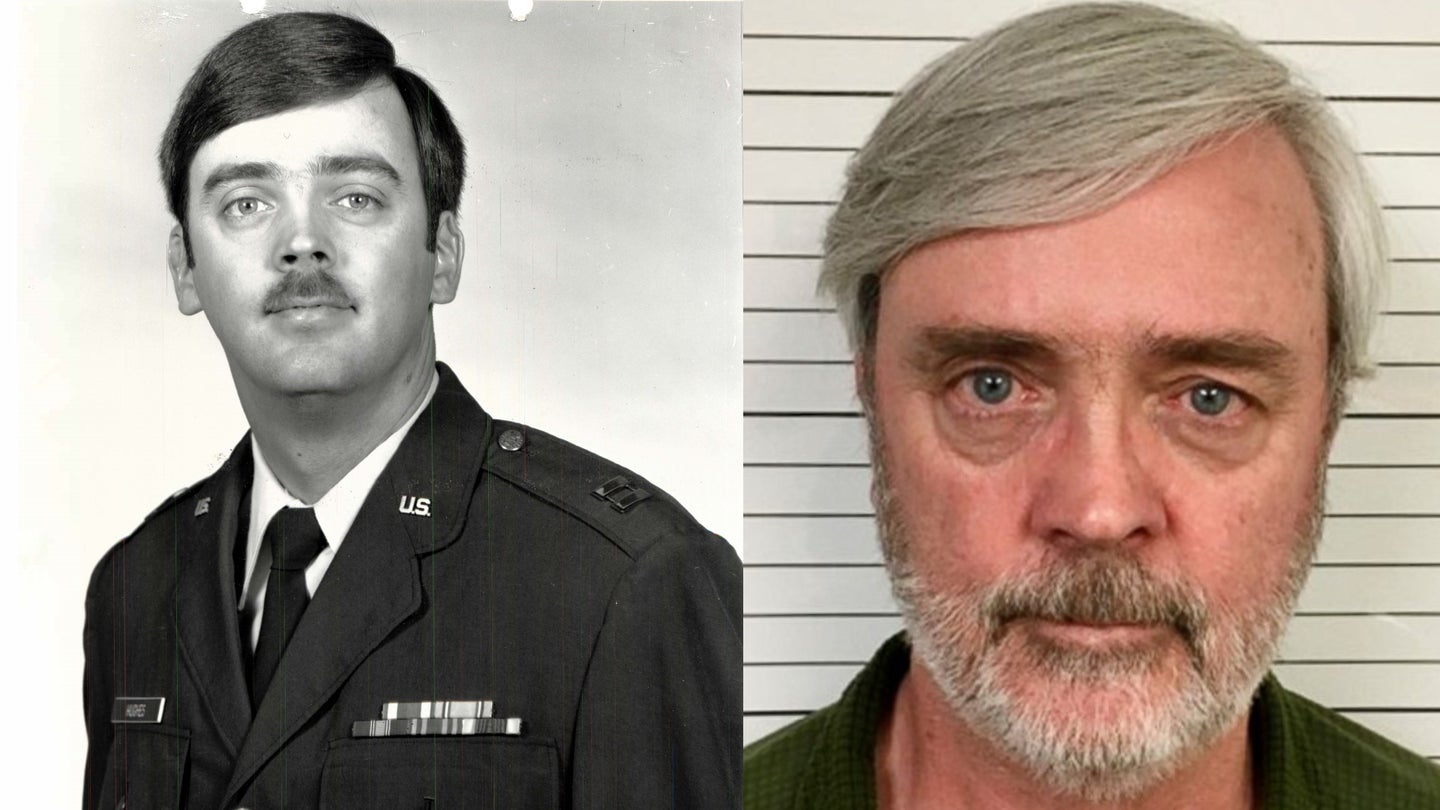 Air Force Capt. William Howard Hughes Jr. disappeared in 1983, was declared a deserter by the Air Force, and was not found until 2018. (Photos via Air Force Office of Special Investigations)