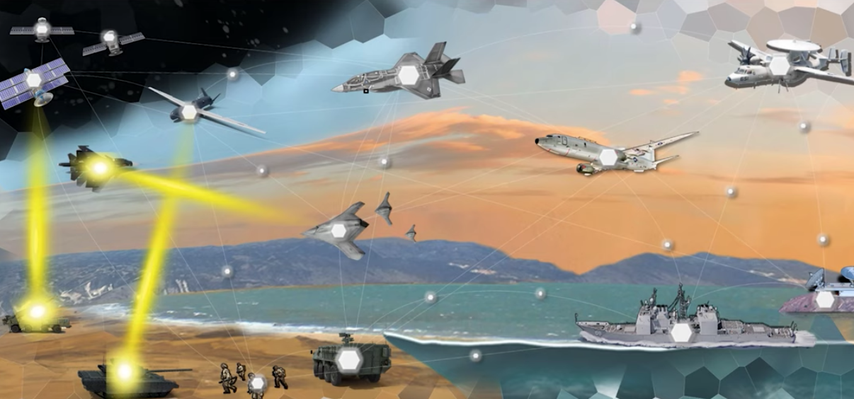 DARPA's Space-BACN program is one of many military efforts to better protect and enable service members' ability to quickly find targets and prepare the best response to them. (Screenshot via YouTube/DARPA)