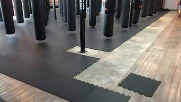 The best home gym flooring