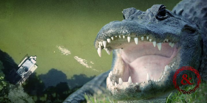 Watch an Air Force pararescue vet fight off an alligator attack with his bare hands