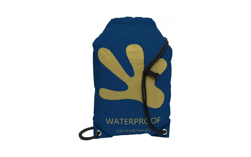 Geckobrands Drawstring Waterproof Backpack