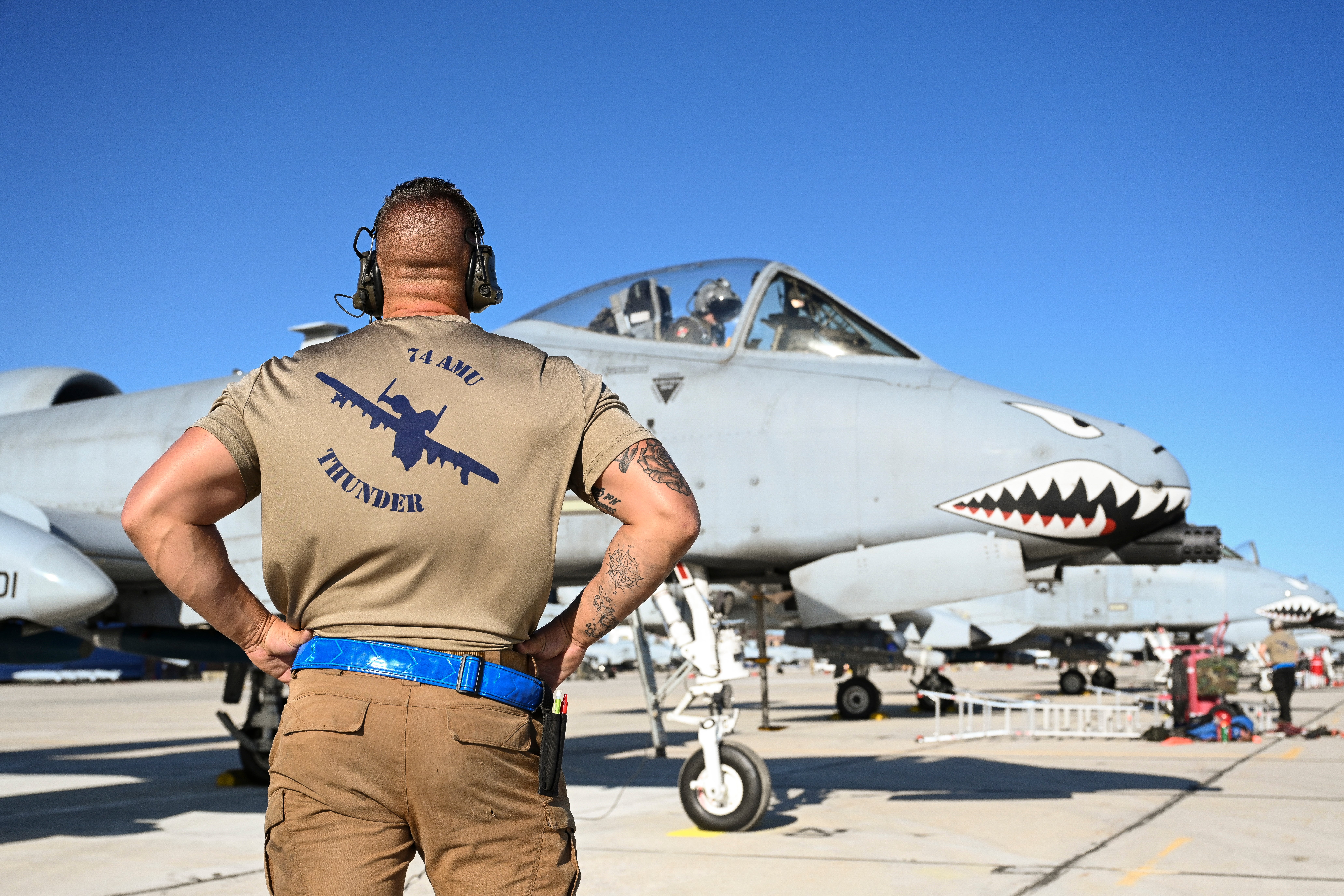 The 124th Fighter Wing hosts Hawgsmoke 2022 at Gowen Field, Boise, ID, Sept. 8, 2022. The 190th Fighter Squadron, having won this aerial warfighter skills competition three times since it’s inception in 2000, is back on their home turf defending the title. (U.S. Air Force photo by Staff Sergeant Joseph R. Morgan)