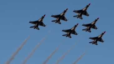The Air Force celebrates 75 years with a birthday showcase