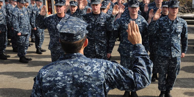 What is it like to re-enlist after years of being out of uniform?