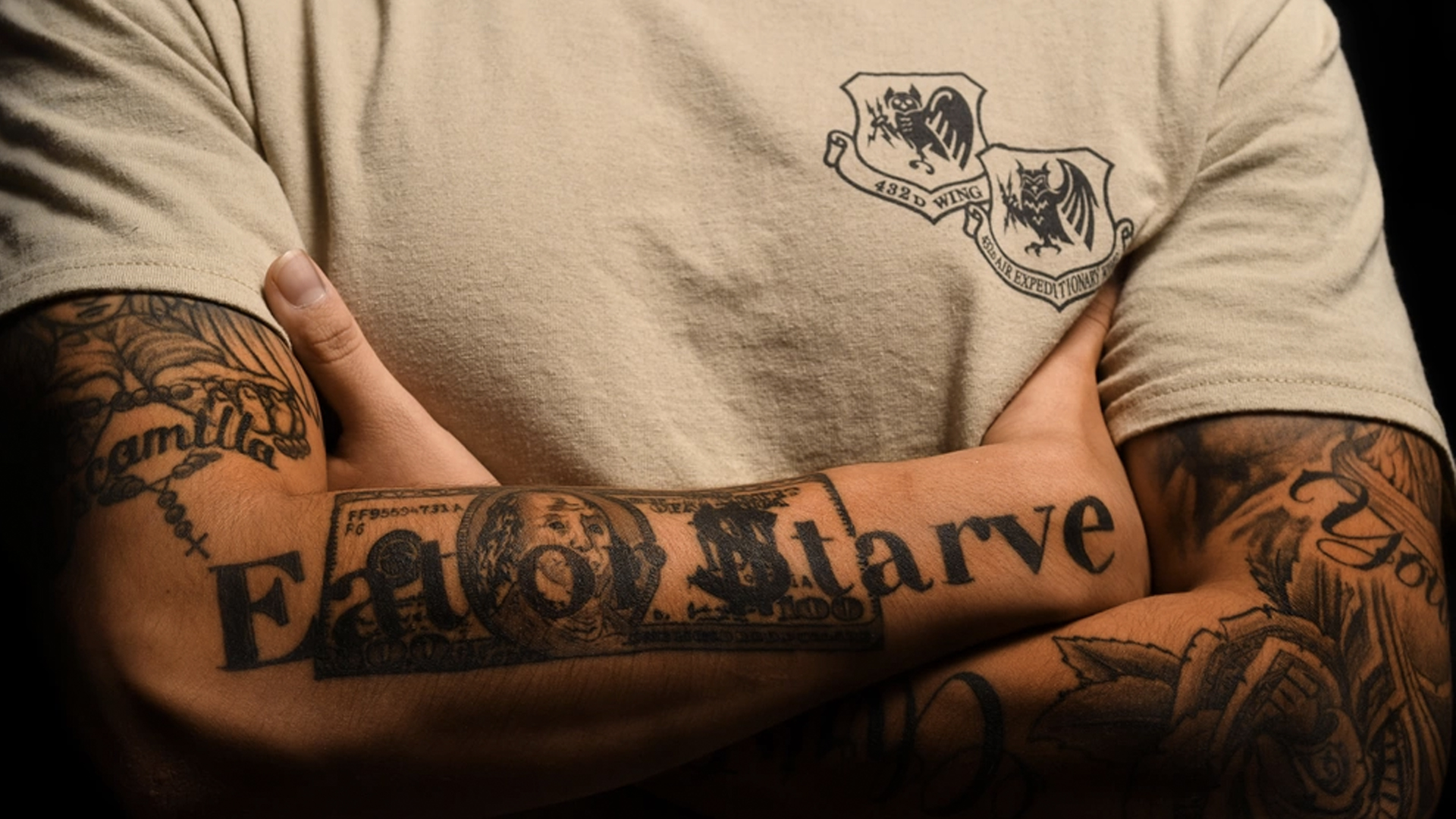 Officials OK some hand and neck tattoos for airmen Guardians